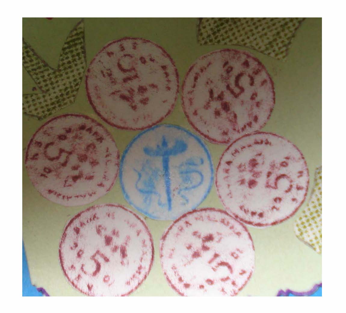 Contoh Gambar Batik Ikat Celup - Kimcil I